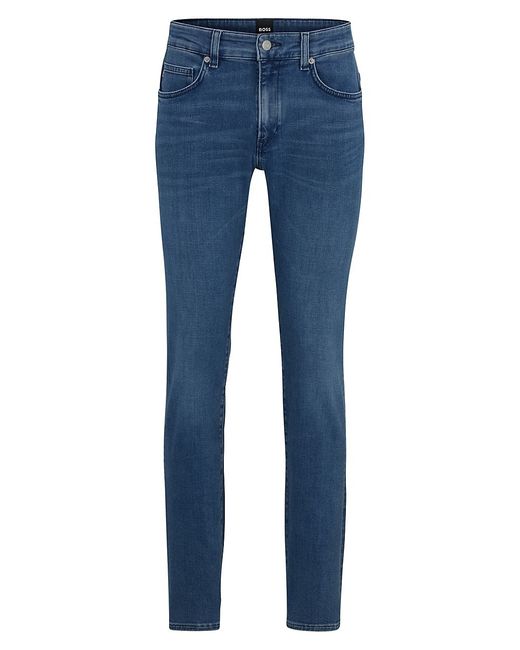 Boss Slim-Fit Jeans in Italian Cashmere-Touch 31