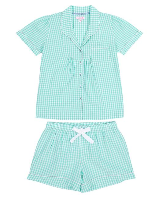 Sant and Abel Hepburn Gingham Short Pajama Set XS