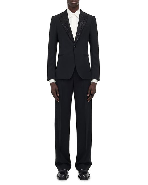 Alexander McQueen Embellished Suit Jacket