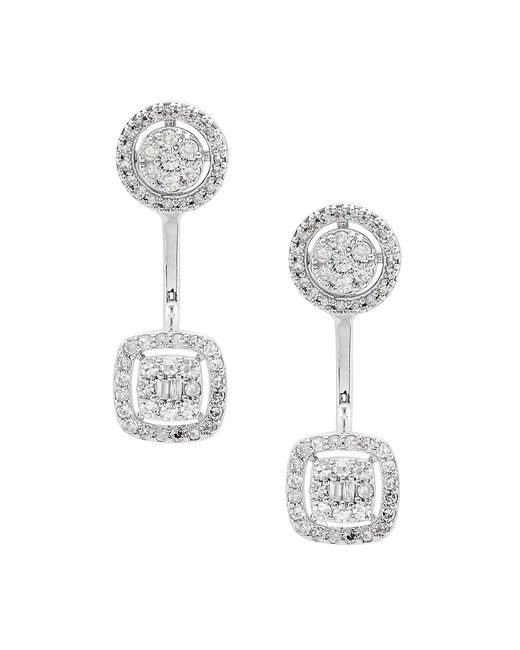 Saks Fifth Avenue Collection 14K 0.55 TCW Diamond Drop Earrings
