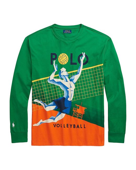 Polo Ralph Lauren Volley Logo Long-Sleeve T-Shirt