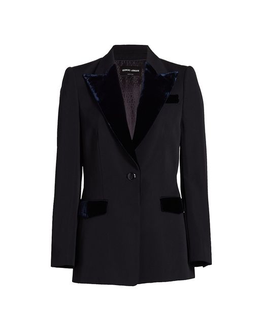 Giorgio Armani Embellished Single-Breasted Jacket