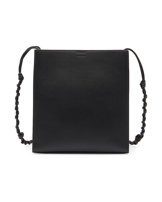 Jil Sander Tangle Leather Crossbody Bag