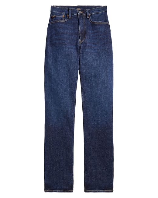 Polo Ralph Lauren High-Rise Stretch Straight-Leg Jeans