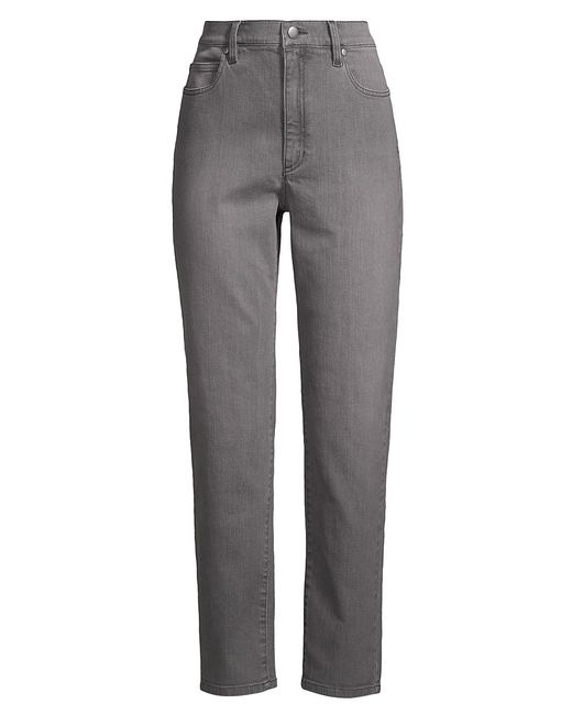 Eileen Fisher High-Waisted Slim-Fit Jeans