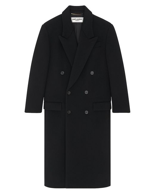 Saint Laurent Long Coat In