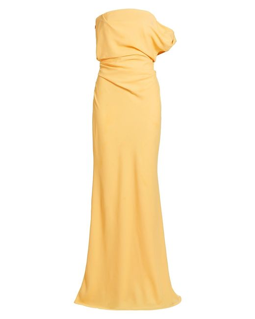 The Sei Draped Off-The-Shoulder Gown