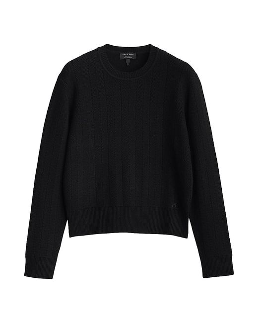 Rag & Bone Durham Herringbone Sweater