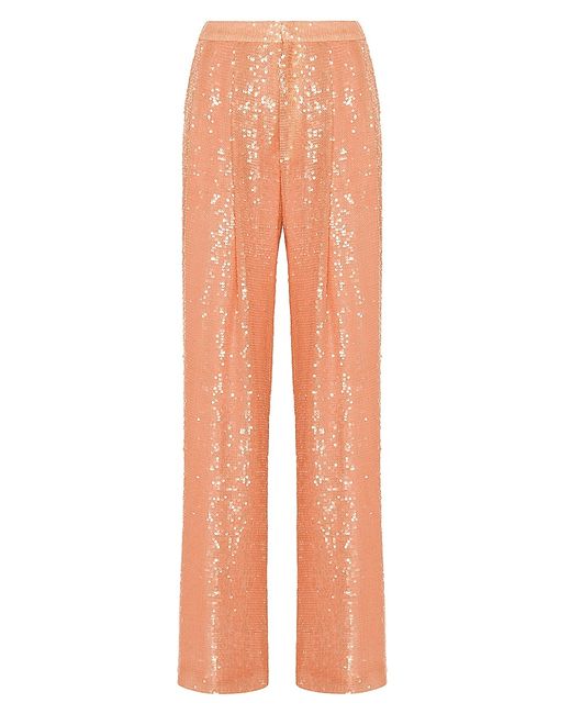 Lapointe Pleated Sequin Pants