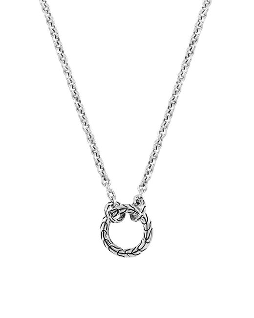 John Hardy Classic Chain Sterling Amulet Necklace