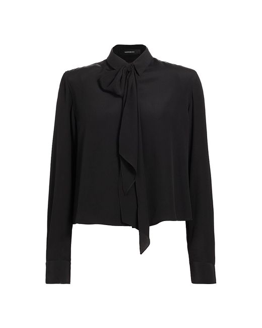 Wardrobe.Nyc Scarf Cropped Blouse