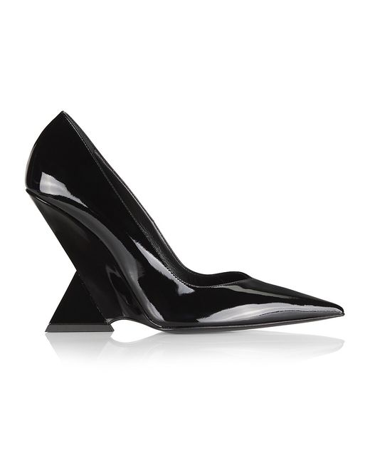 Attico Cheope 105MM Leather Wedge Pumps