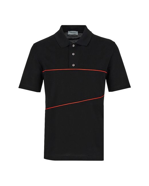 Ferragamo Striped Polo Shirt