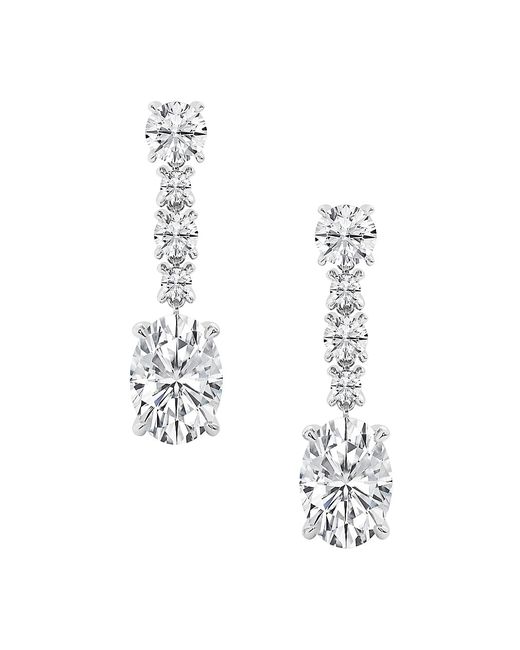 Saks Fifth Avenue Collection 18K 5.25 TCW Lab-Grown Diamond Drop Earrings