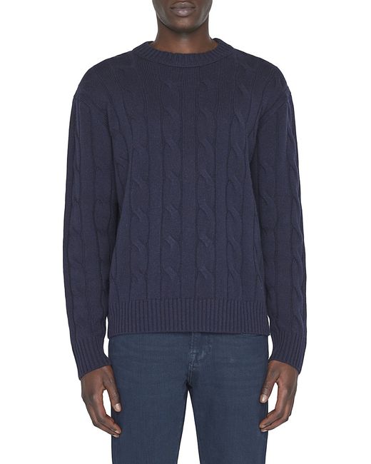 Frame Cable-Knit Cashmere Sweater