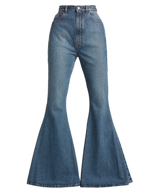 Alaïa Flared High-Rise Jeans