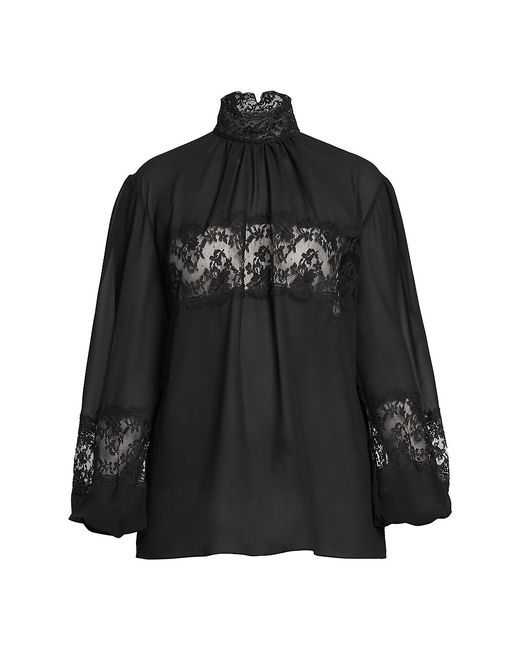 Dolce & Gabbana Sheer Insert Blouse