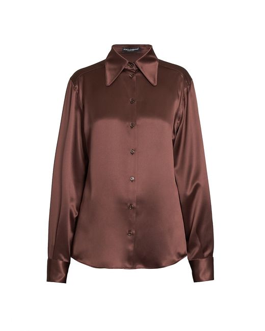 Dolce & Gabbana Button-Front Blouse