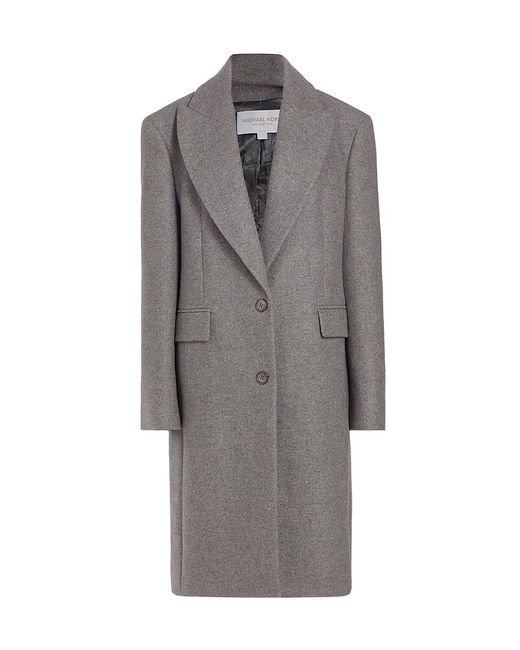 Michael Kors Collection Chesterfield Single-Breasted Coat