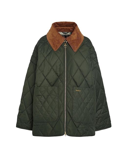 Barbour Woodhall Quilted Zip-Front Jacket