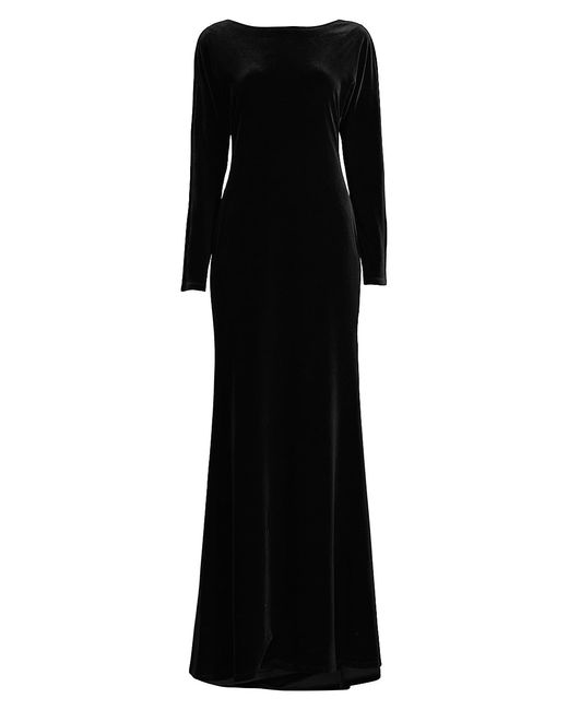 Donna Karan Social Occasion Jewel Back Gown