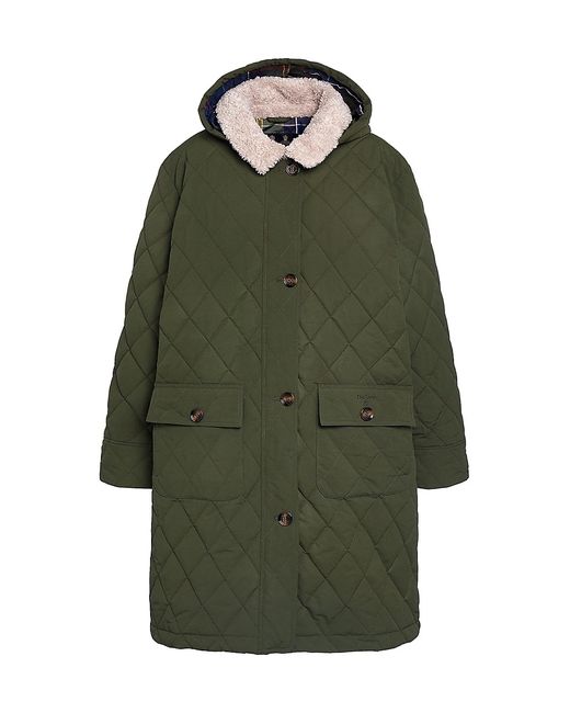 Barbour Fox Oversized Quilted Coat