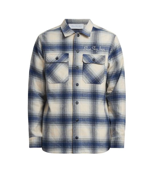 Blue Sky Inn Wool-Blend Flannel Shirt