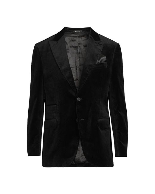 Saks Fifth Avenue COLLECTION Classic Velvet Jacket