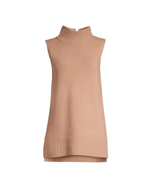 Reiss Gazelle Sleeveless Cashmere-Blend Sweater