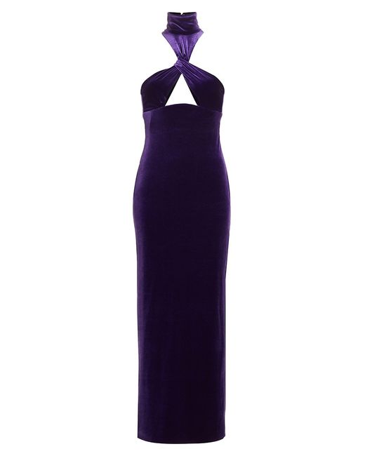 Galvan Cleveland Cut-Out Gown