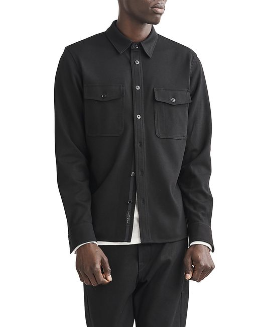 Rag & Bone Icon Wool-Blend Shirt Jacket