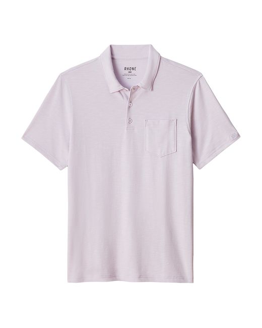 Rhone Slub Cotton-Blend Polo Shirt