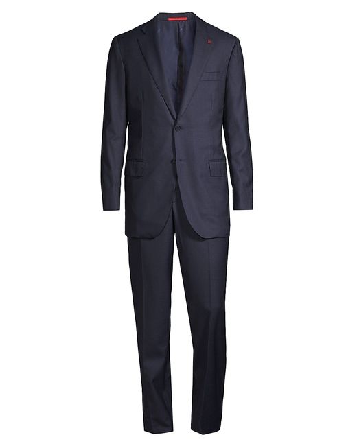 Isaia Sanita Wool Single-Breasted Suit