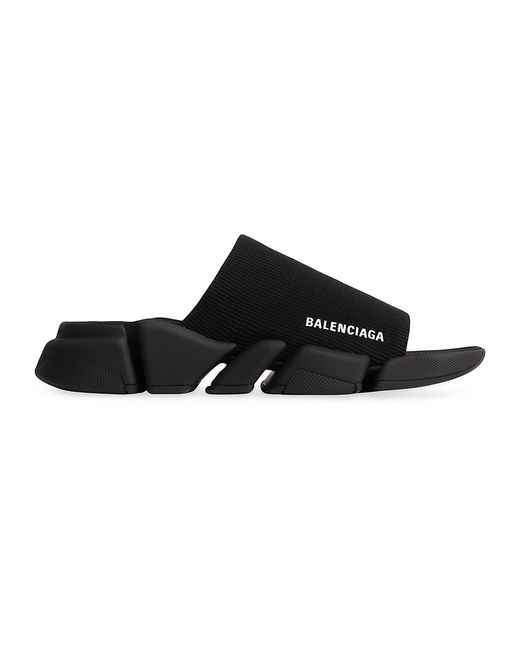 Balenciaga Speed 2.0 Recycled Knit Slide Sandals