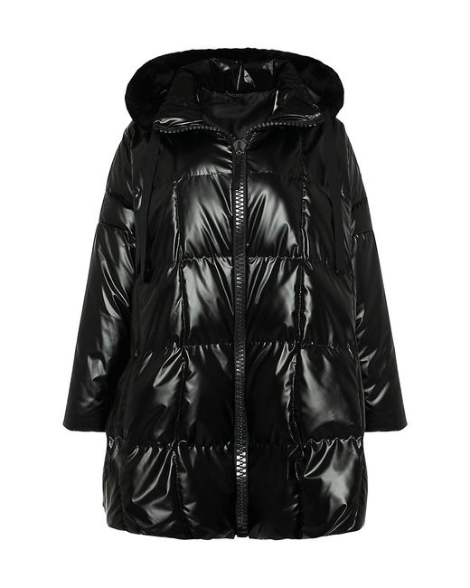 Gorski Quilted Parka with Shearling Lamb Trim