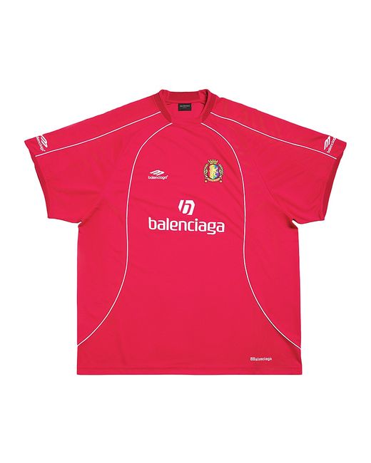Balenciaga Lion Crest Soccer Oversized T-Shirt