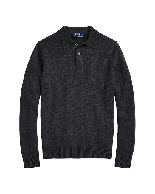 Polo Ralph Lauren Cashmere Long-Sleeve Polo Sweater