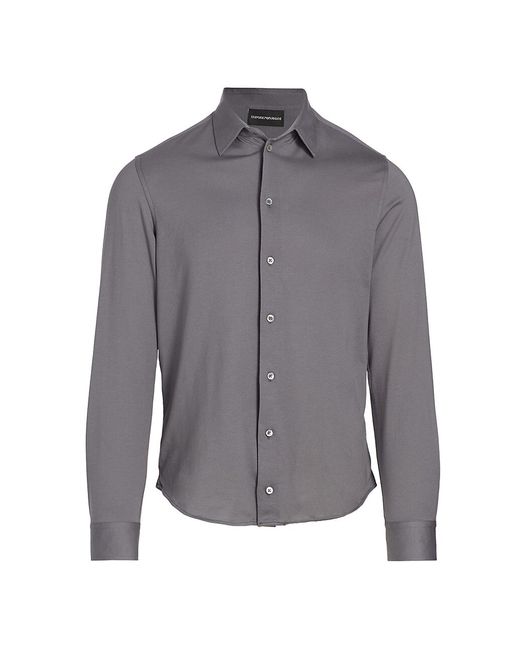 Emporio Armani Cotton Sport Long-Sleeve Shirt