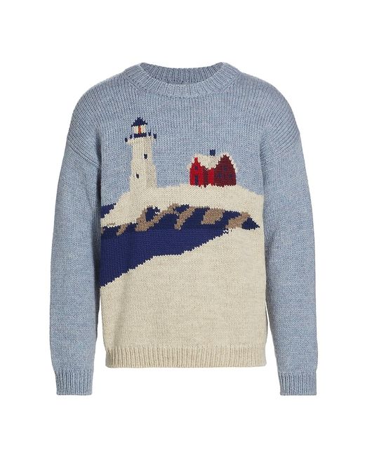 Bode Highland Lighthouse Wool Sweater