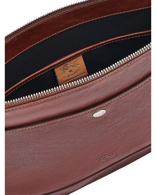 Il Bisonte Meleto Leather Crossbody Bag