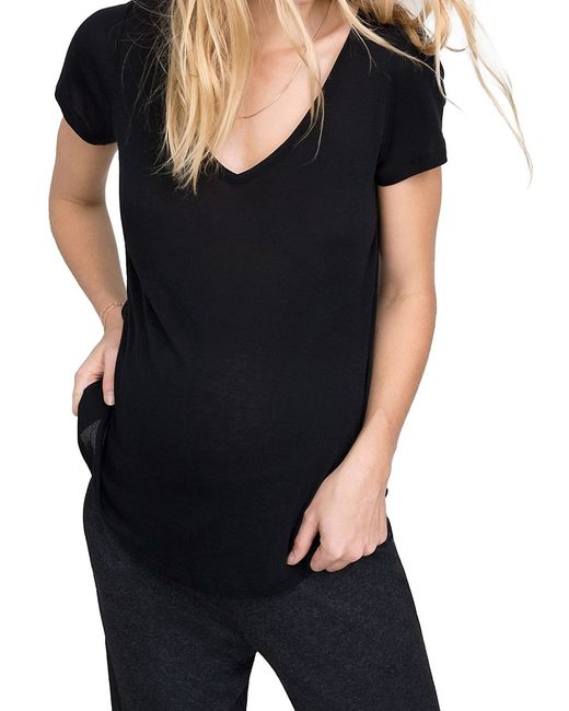 Hatch The Maternity Fitted Vee T-Shirt