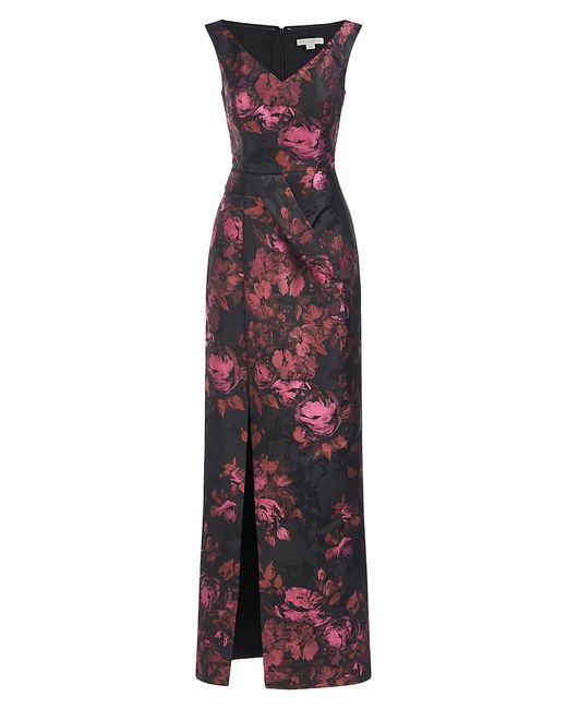 Kay Unger Liana Floral Column Gown