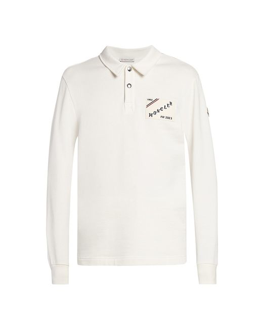 Moncler Man Long-Sleeve Polo Sweatshirt