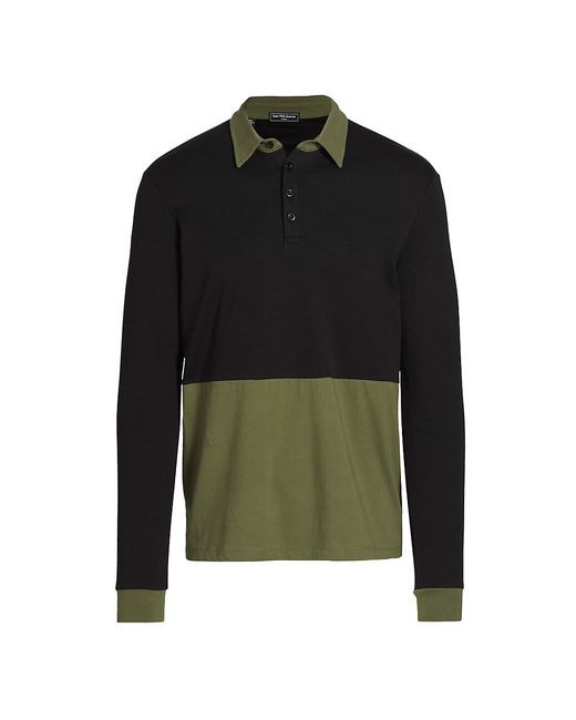 Saks Fifth Avenue Slim-Fit Colorblocked Polo Shirt