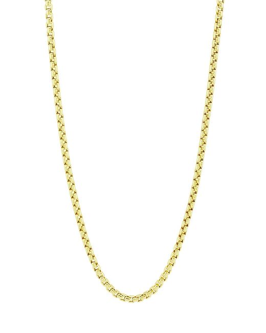 Saks Fifth Avenue Collection COLLECTION 14K Yellow Fold Lite Round Box Chain Necklace