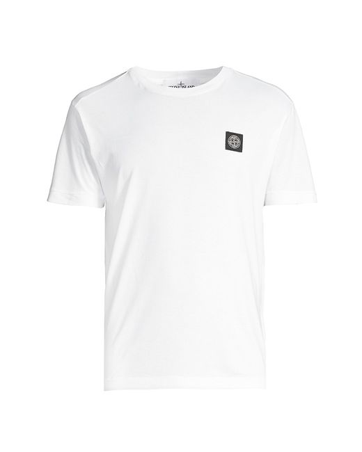 Stone Island Logo Cotton T-Shirt