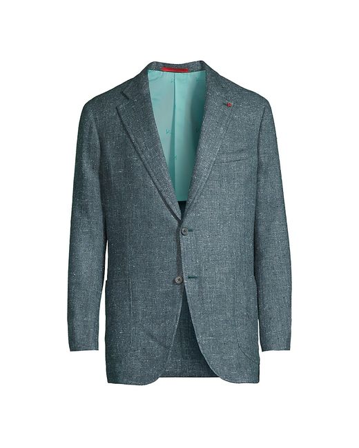 Isaia Domenico Wool-Blend Two-Button Sport Coat