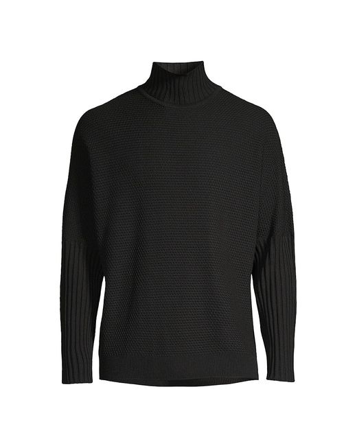 Homme Pliss Issey Miyake Rustic Knit Sweater