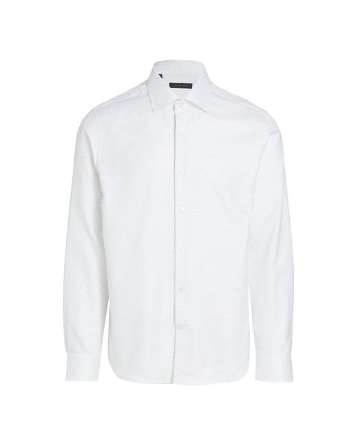Saks Fifth Avenue Diamond Dash Button-Front Shirt