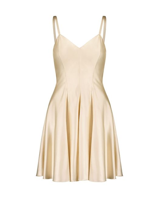 Marina Moscone Mini Swing Dress